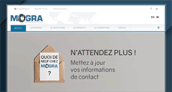 Desktop Screenshot of mogra.fr