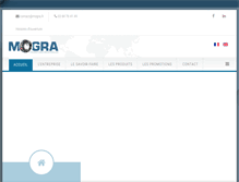 Tablet Screenshot of mogra.fr